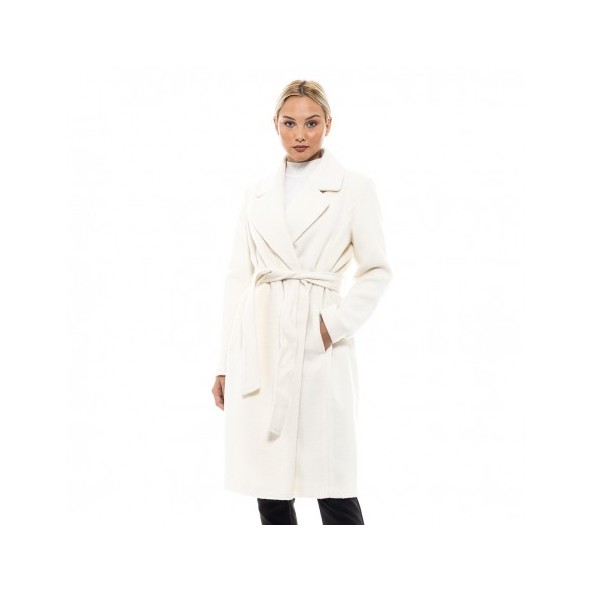 Splendid 46-101-009 παλτό off white