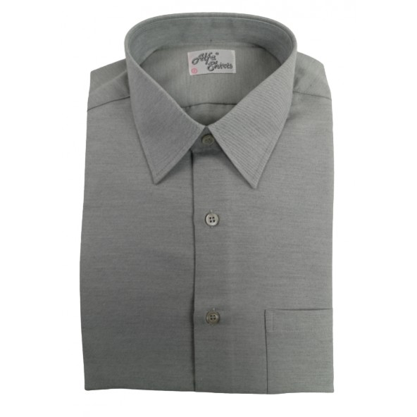 Alfa shirts 125 πουκάμισο grey