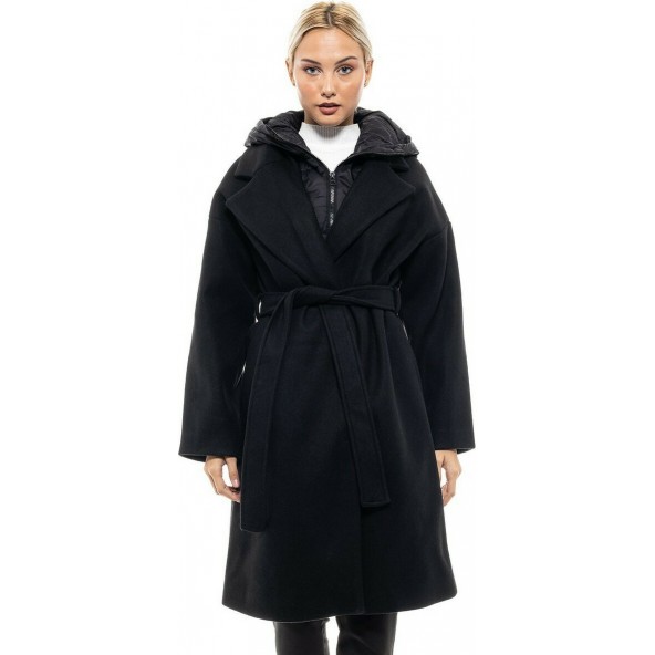 Splendid 46-101-036 παλτό μαύρο