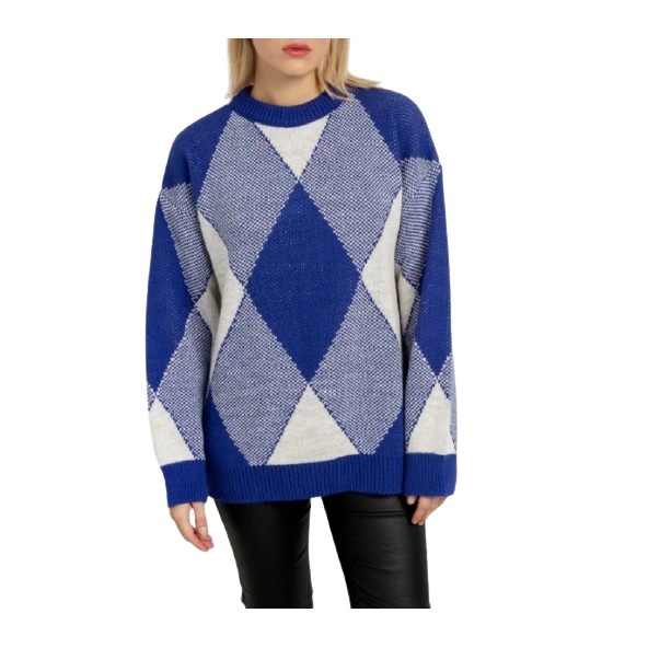 Toi & moi 70-4188-221 349 knit blouse royal blue