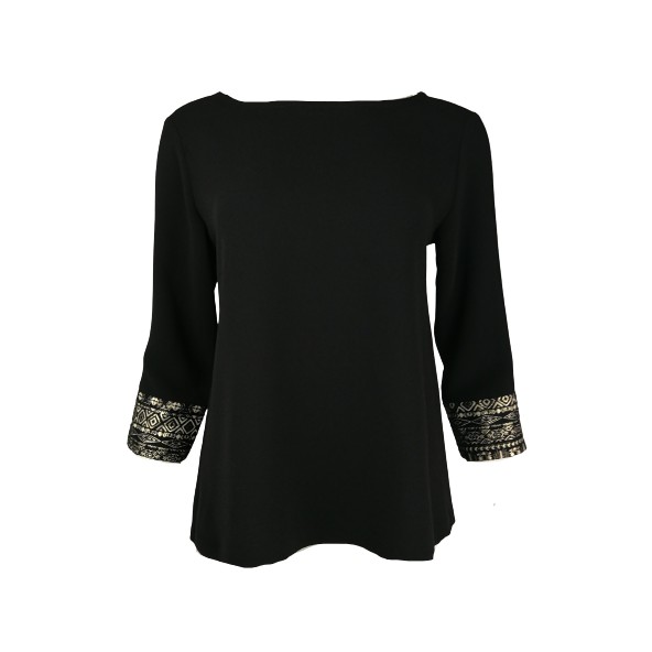 LQ fashion 8937 μπλούζα black