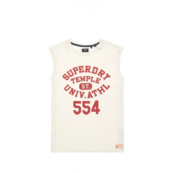 Superdry M6010647A WINTER WHITE μπλουζα
