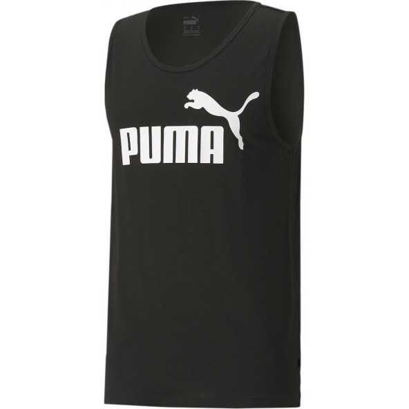 Puma 586670-01 Essentials Ανδρική Μπλούζα Αμάνικη Μαύρη