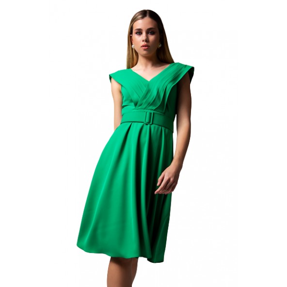 Queen fashion 220262 dress green