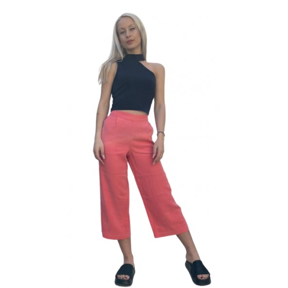 Only 15229018 culotte pants calypso coral