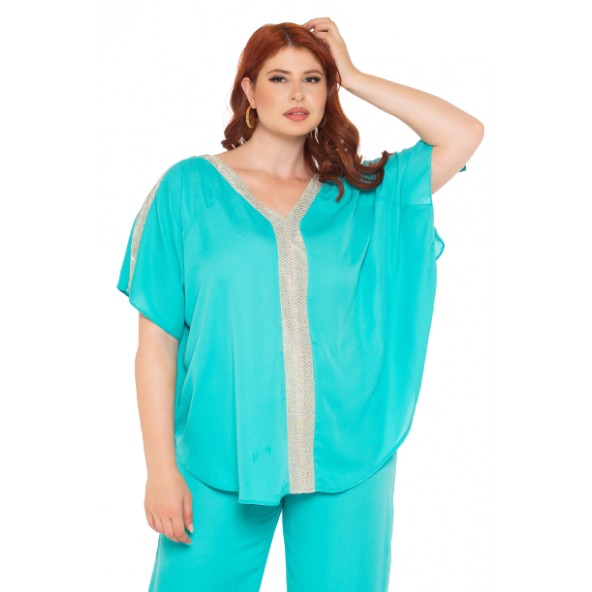 Silky 9730 28 μπλούζα turquoise