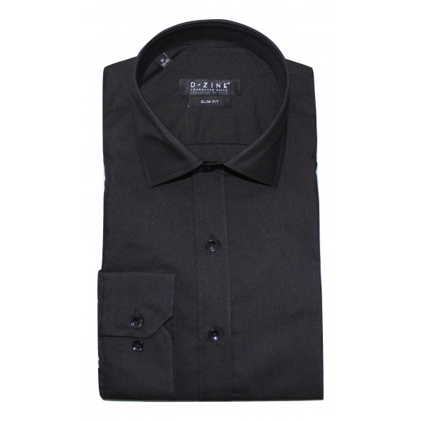 D'zine D-2205 πουκάμισο black