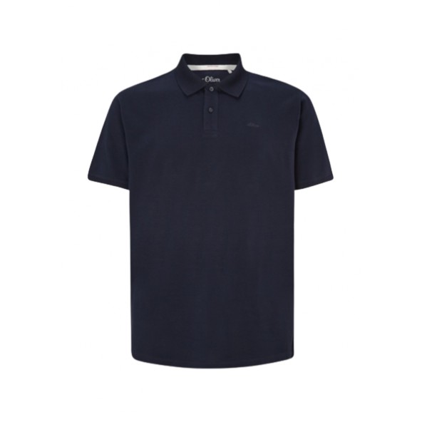 S.oliver 2118004-5978 plus size polo navy