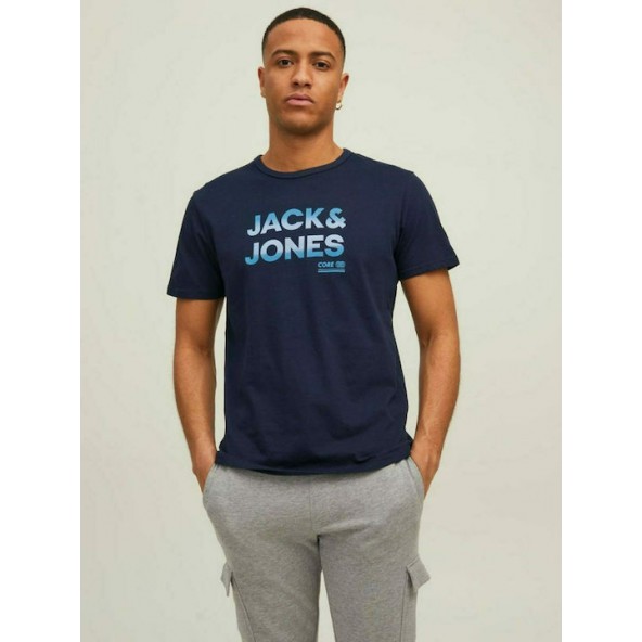 Jack & Jones 12210868 Μπλούζα Κοντομάνικη navy blazer