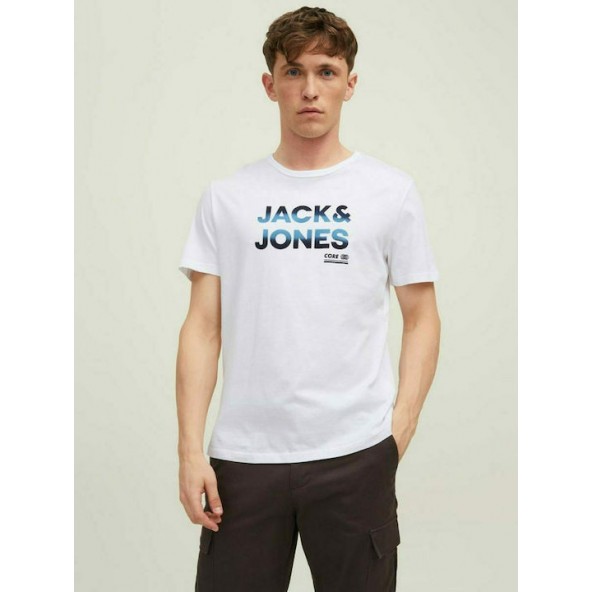 Jack & Jones 12210868 Μπλούζα Κοντομάνικη white