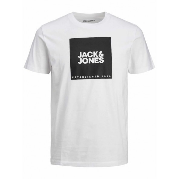 Jack & Jones 12213248 Μπλούζα Κοντομάνικη white