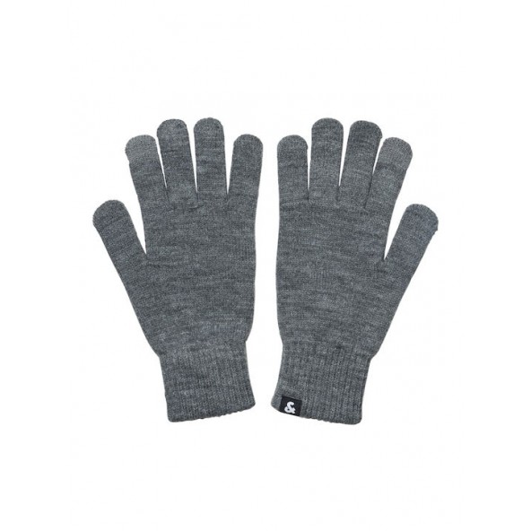 Jack & Jones 12159459 jacbarry gloves grey melange
