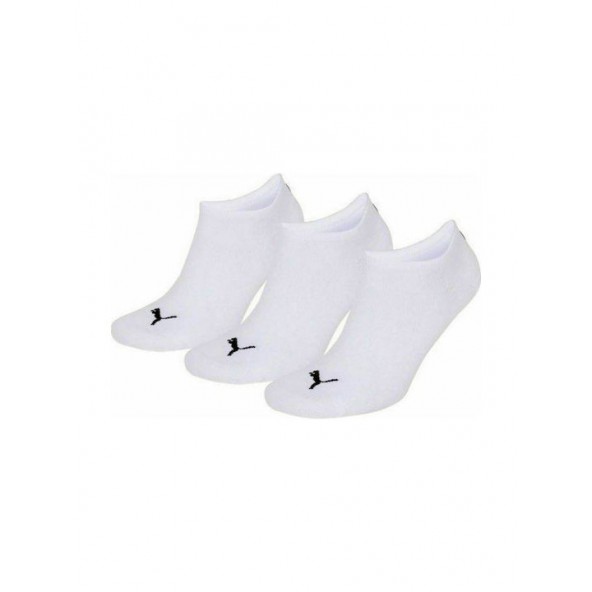 Puma 261080001 Κάλτσες 3 pairs white