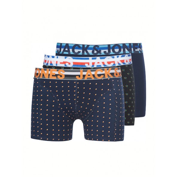 Jack & Jones 12151351 3Pack Boxer black-navy blazer