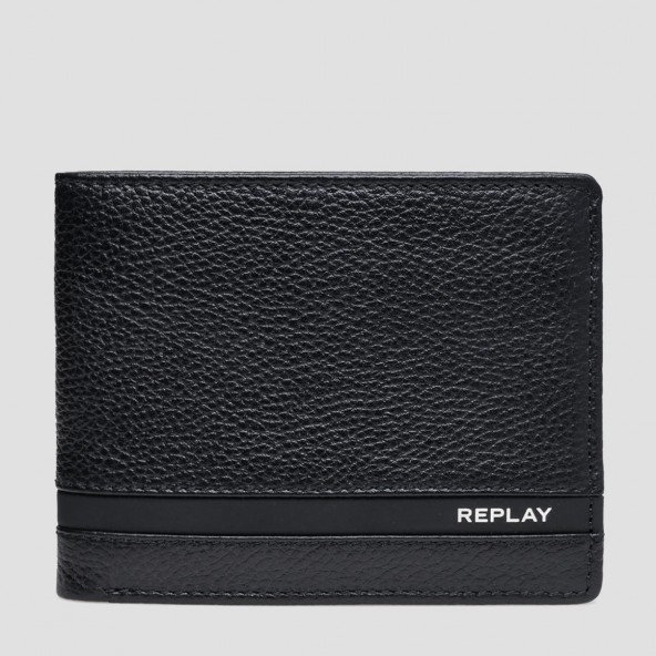 Replay FM5272.000 A3063B.098 Leather wallet black