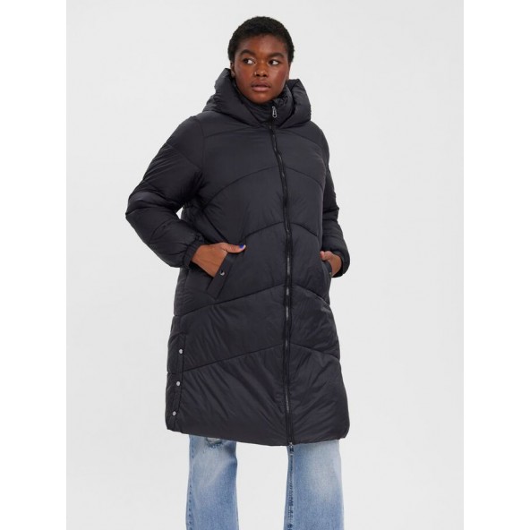 Vero moda 10279571 curve long puffer jacket black
