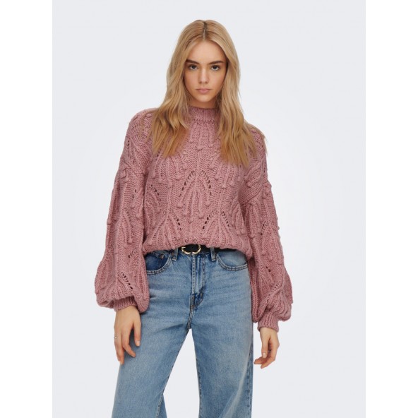 Only 15269294 pullover dusty rose