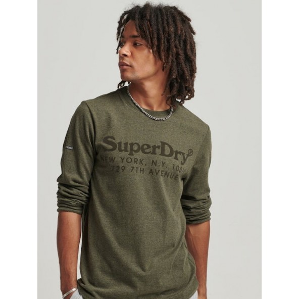Superdry M6010682A AA5 top olive marl