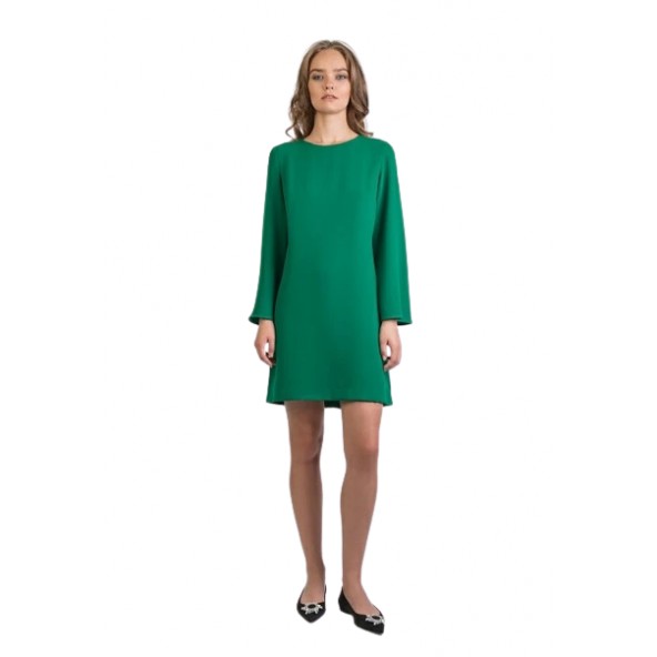 Desiree 08.37109 Φόρεμα με μανίκι καμπάνα πράσινο