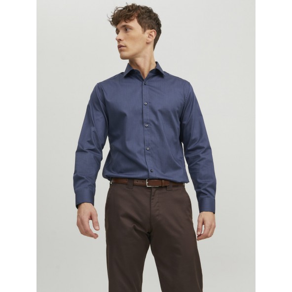 Jack & Jones 12178125 Twill-weave Shirt Blue / Navy Blazer
