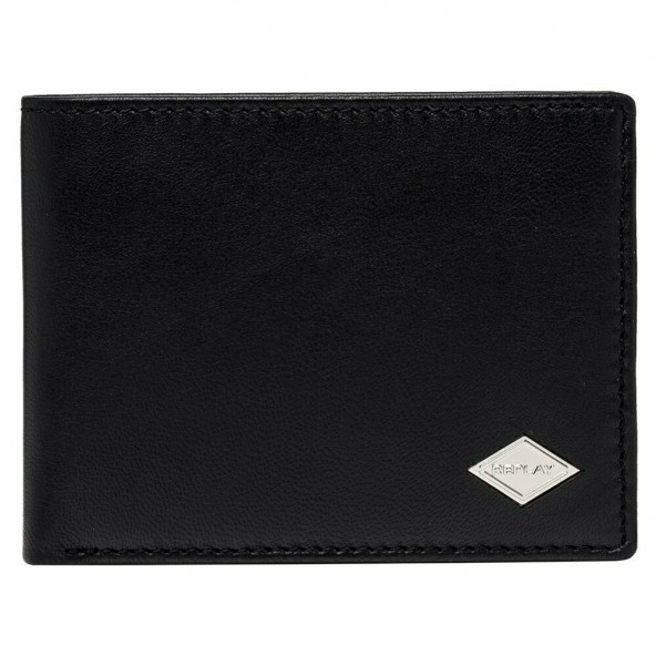 Replay FM5241.001.A3063.098 Leather wallet black