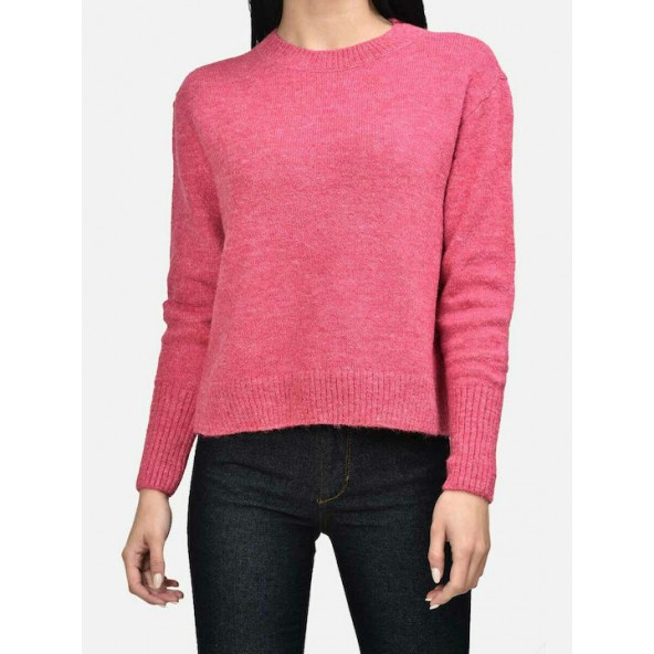 Only 15252416 PULLOVER Raspberry - MDSfashion
