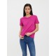 Vero moda 10243889 t-shirt pink yarrow