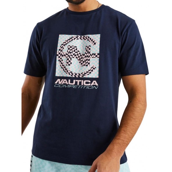Nautica N7I01018 459 KONGS T-shirt dark navy