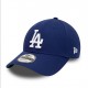 New Era side patch 9FORTY 60298792 Cap blue