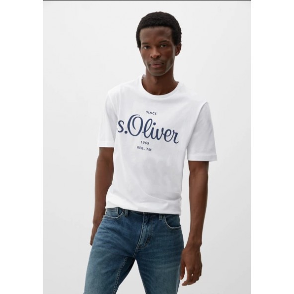 s.Oliver 2057432.01D1 T-shirt white
