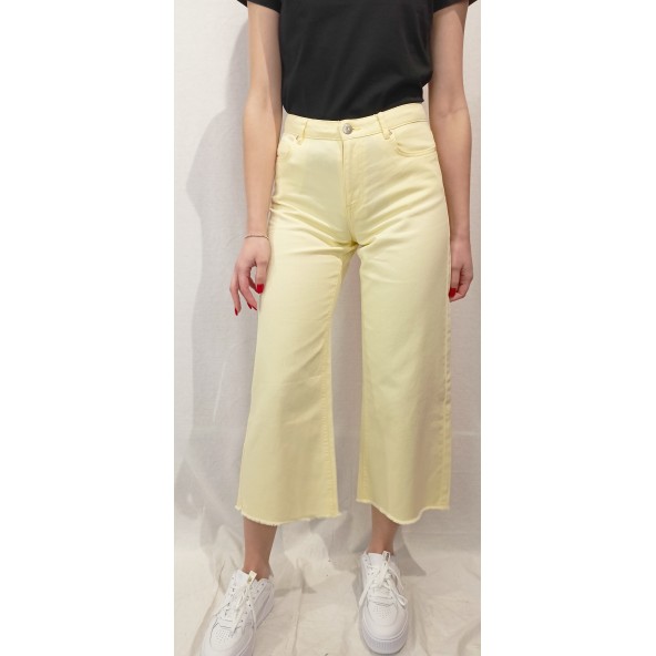 Only 15260688 crop pant french vanilla