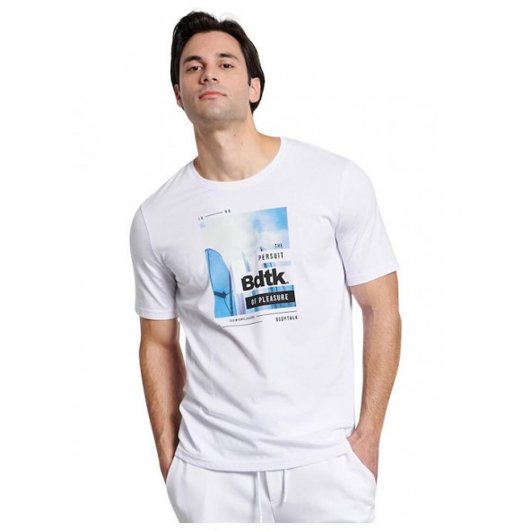 Bodytalk 1231-953228 00200 t-shirt λευκό