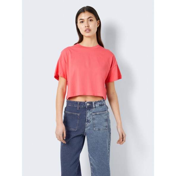 Noisy may 27023863 crop top sun kissed coral