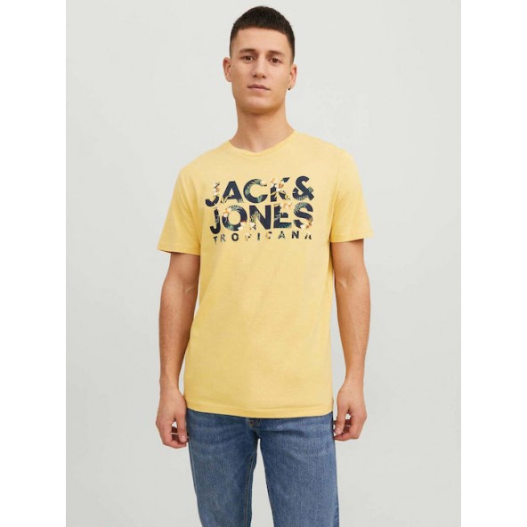 Jack & Jones 12224688 μπλούζα πορτοκαλί