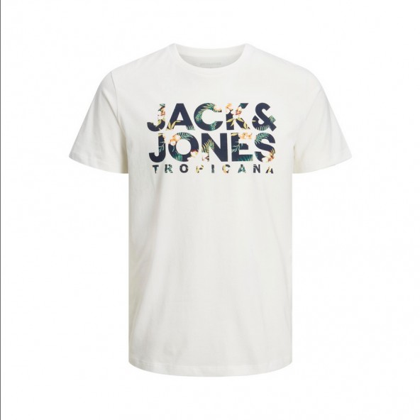 Jack & Jones +fit 12225322 t-shirt cloud dancer