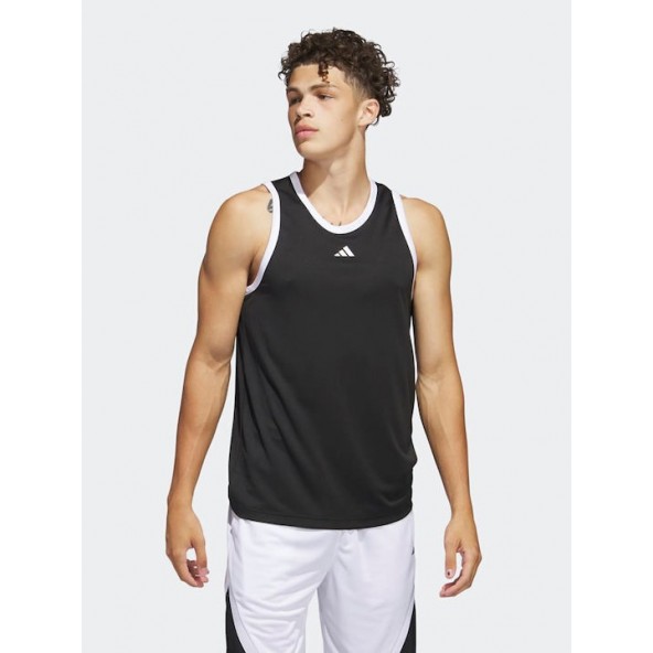 Adidas Basketball 3-Stripes IC2457 T-shirt black
