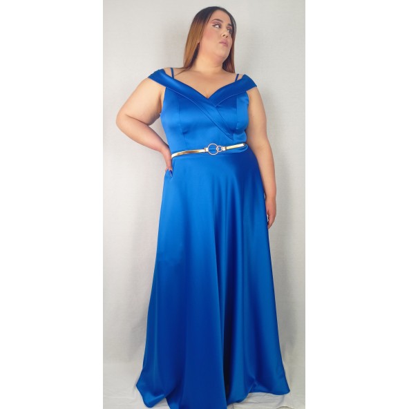Giortzoglou 21175/S dress blue royal