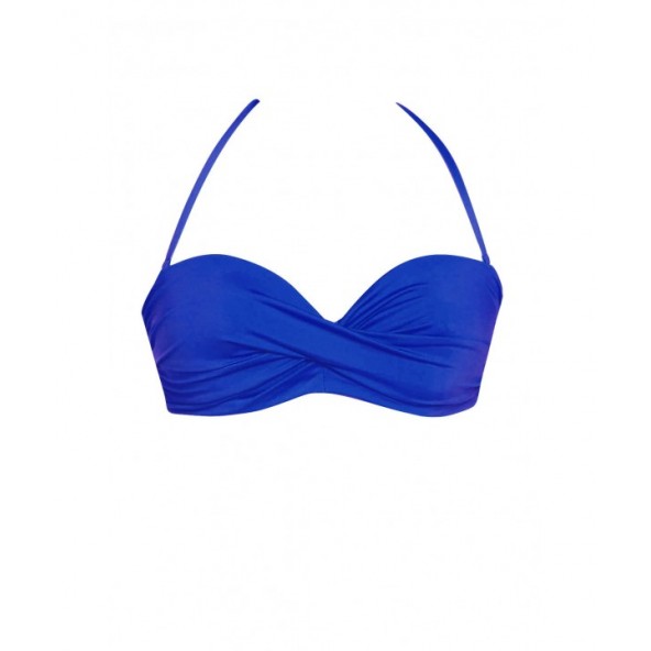 Bluepoint 23066093D 14 bikini top royal blue