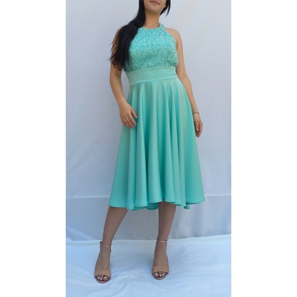 Gioltzoglou 21150 φόρεμα γαλάζιο