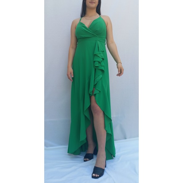 Cecilia A21P157 φόρεμα πράσινο