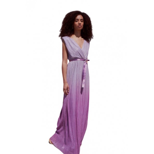 Bill Cost 10-190072-0 Maxi φόρεμα lurex ντεγκραντέ βιολετί