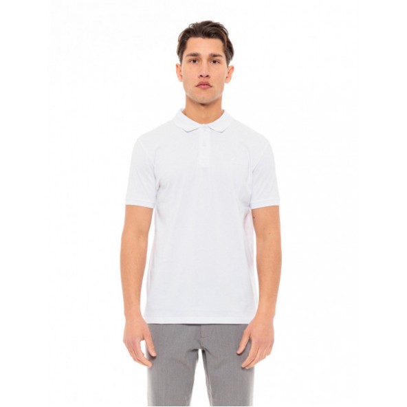 Biston 49-206-073 μπλούζα polo λευκό