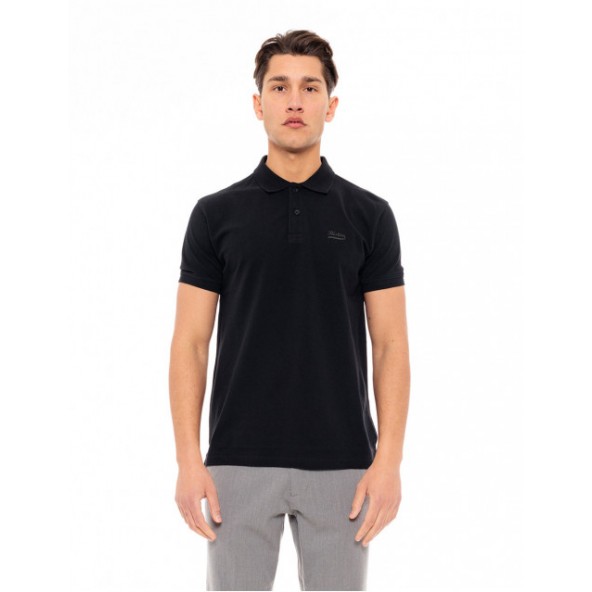 Biston 49-206-073 μπλούζα polo μαύρο