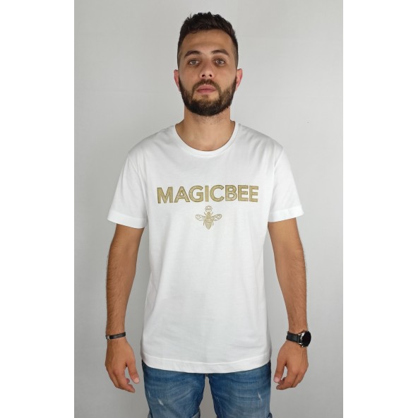 MAGIC BEE MB2318 T-shirt white
