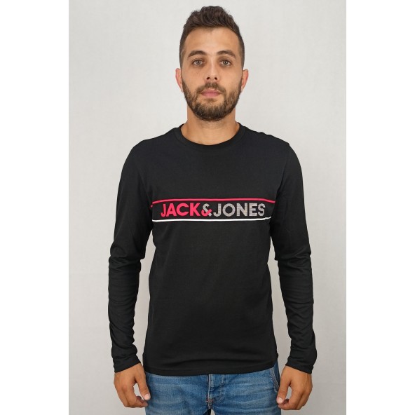 Jack & Jones 12240306 μπλούζα black