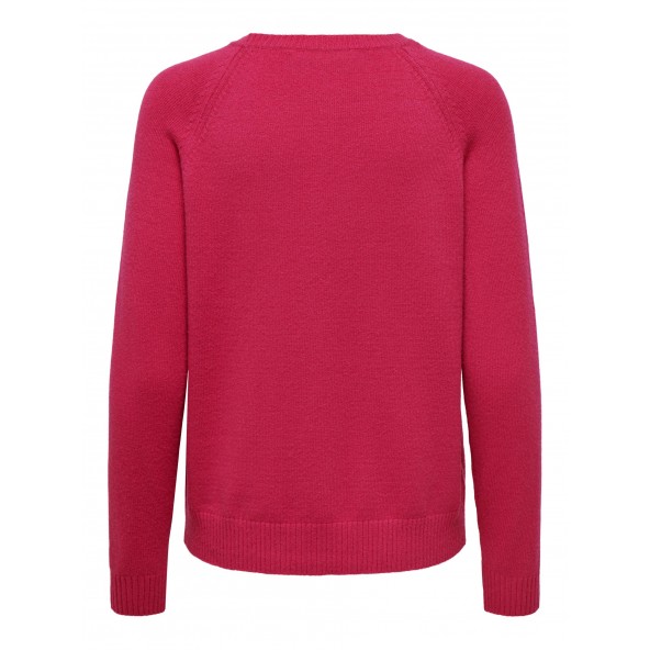 Only 15170427 pullover cerise - MDSfashion