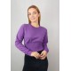 Only 15303830 Crop Sweatshirt amaranth purple