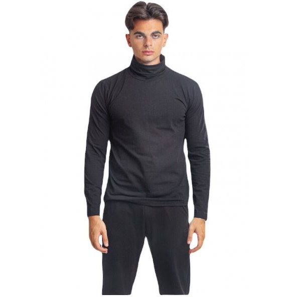 Paco & Co 2381813 μπλούζα ζιβάγκο μαύρη