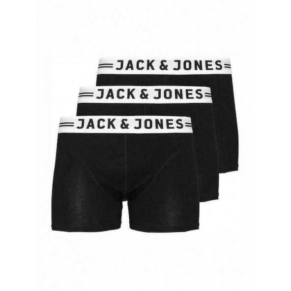 Jack & Jones 12081832 boxer 3 τμχ μαύρο