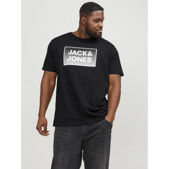 Jack & Jones +fit 12254906 t-shirt black